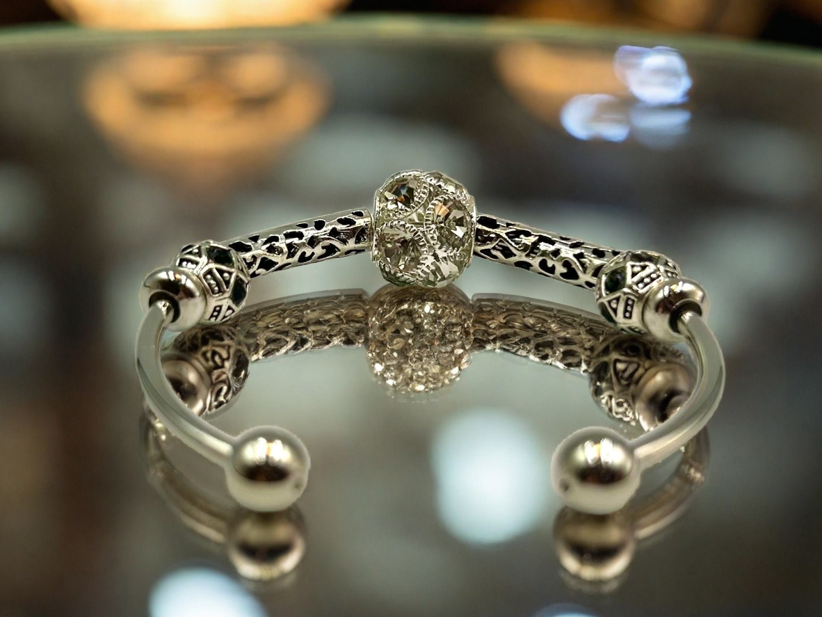 Midnight - Single Cuff Bangle