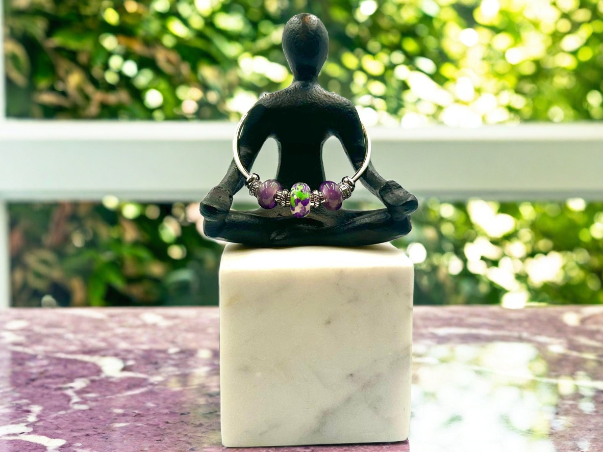 Mystic Garden - Single Cuff Bangle