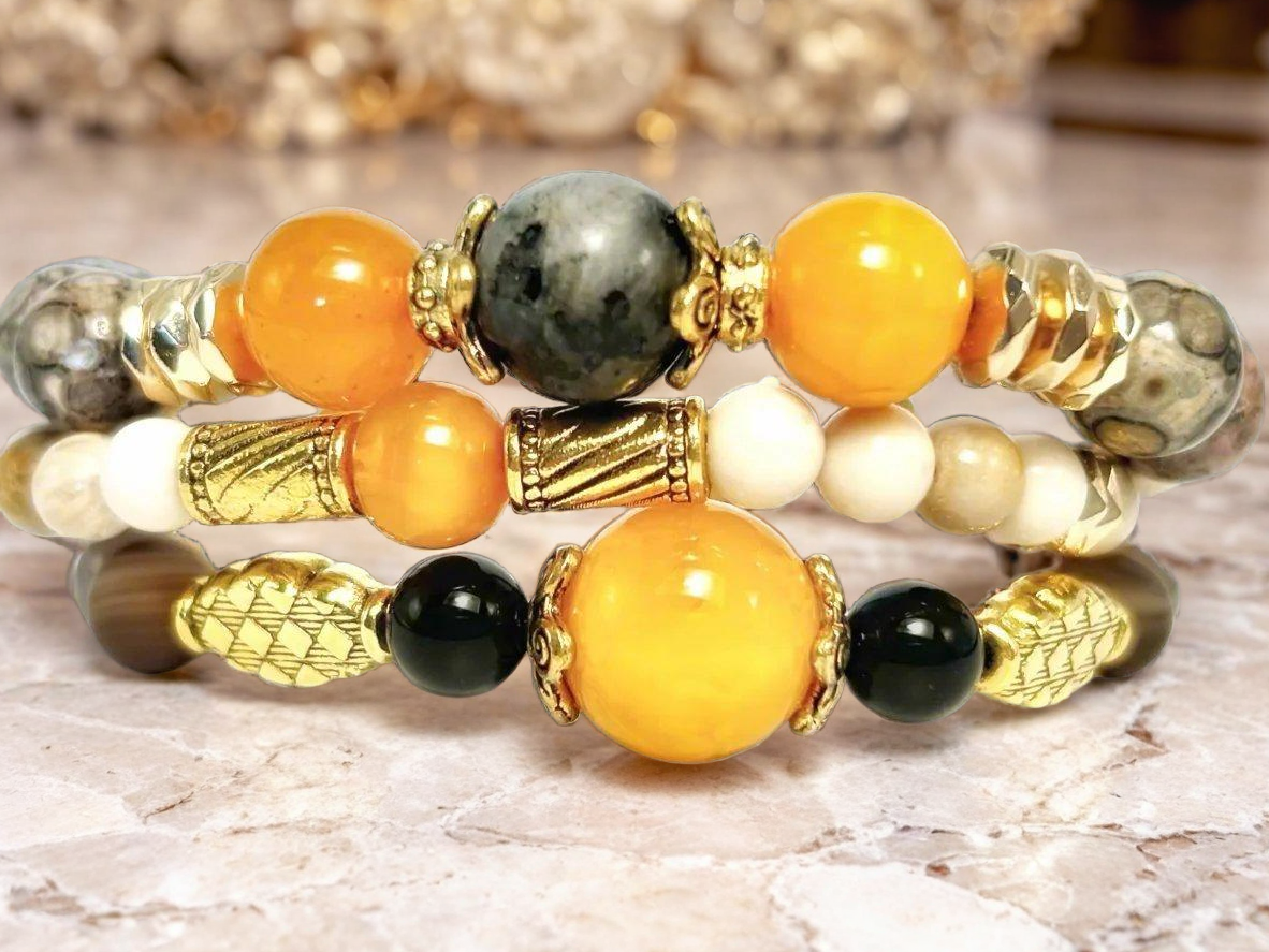 Baltic Shore - 3 Piece Bracelet Set