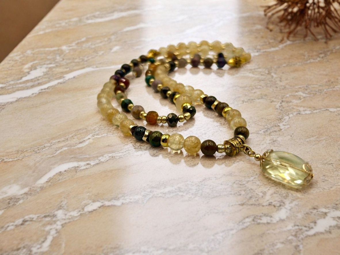 Citrus Treasure - 3-Way Necklace & Bracelet