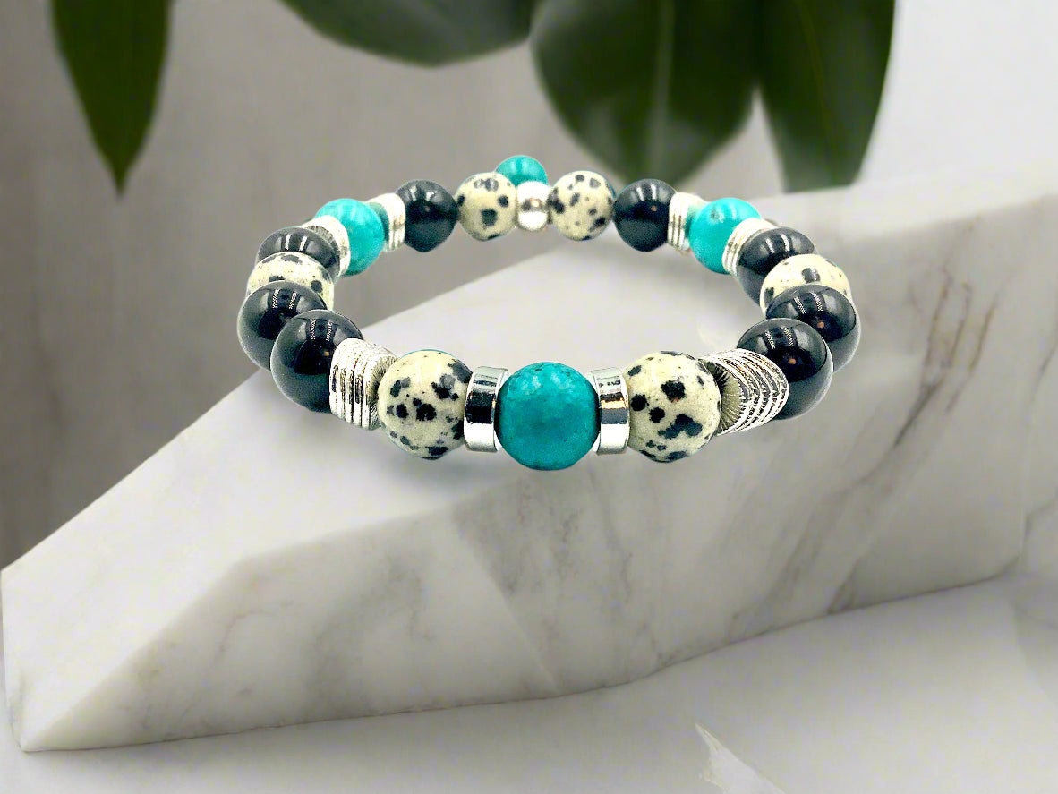 Turquoise & Dalmatian - 2 Piece Gift Set
