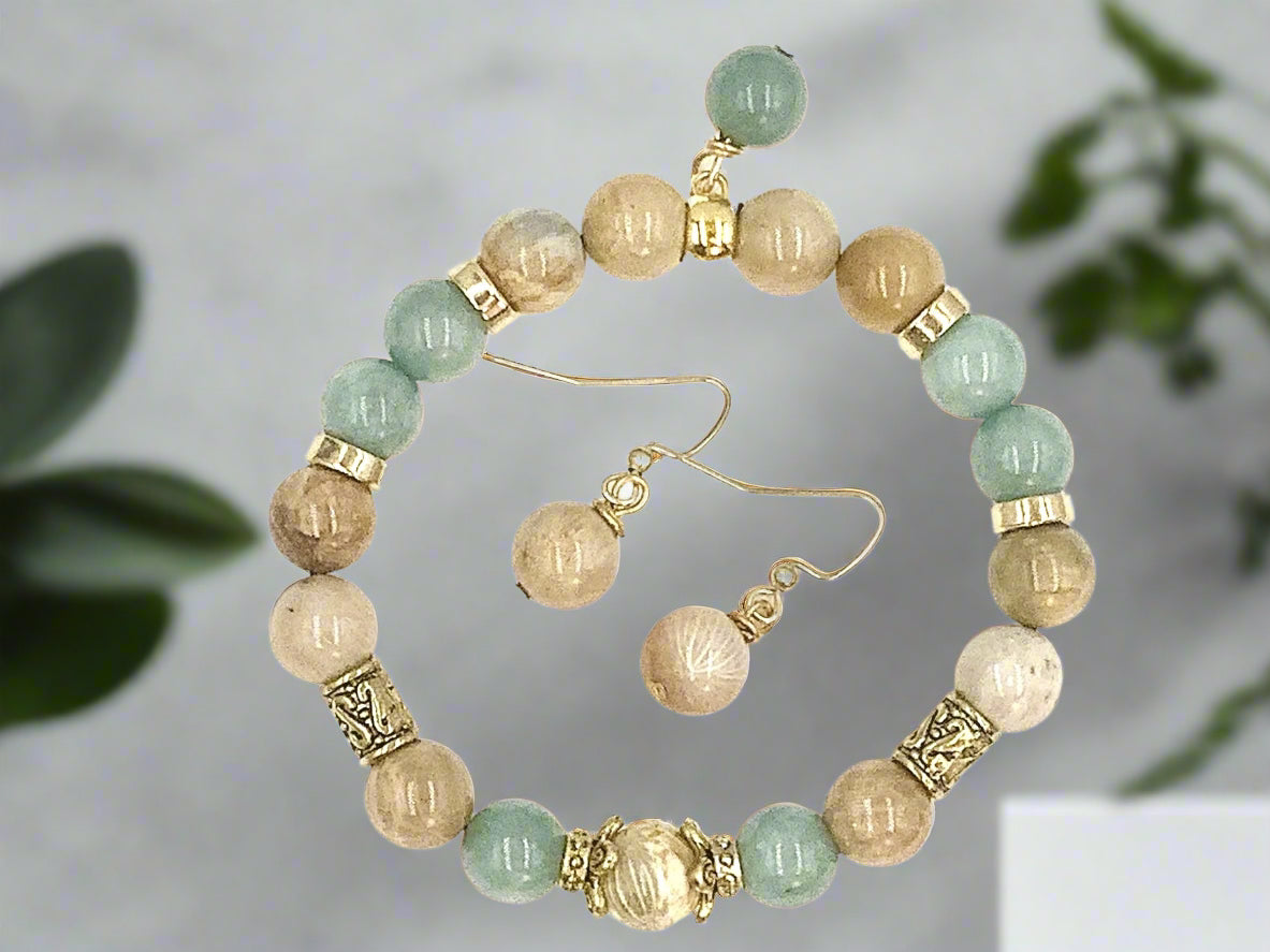 Flower Stone - 2 Piece Gift Set