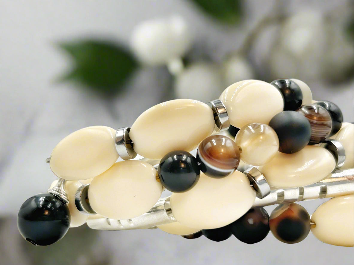 Vintage Chic - Memory Wrap Bracelet