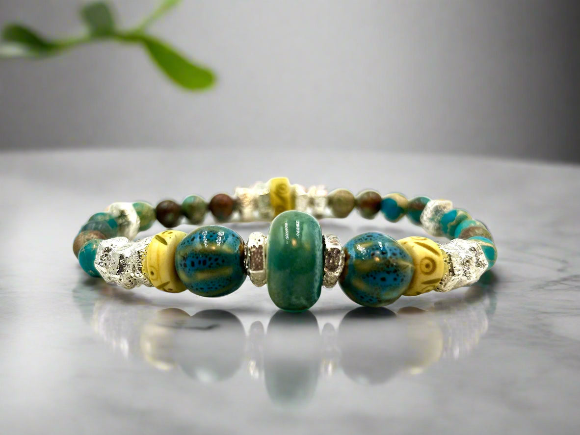 Amber Mist - 3 Piece Bracelet Set