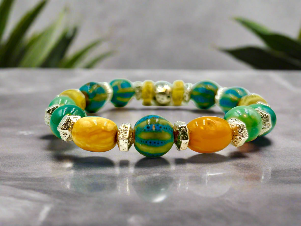 Amber Mist - 3 Piece Bracelet Set