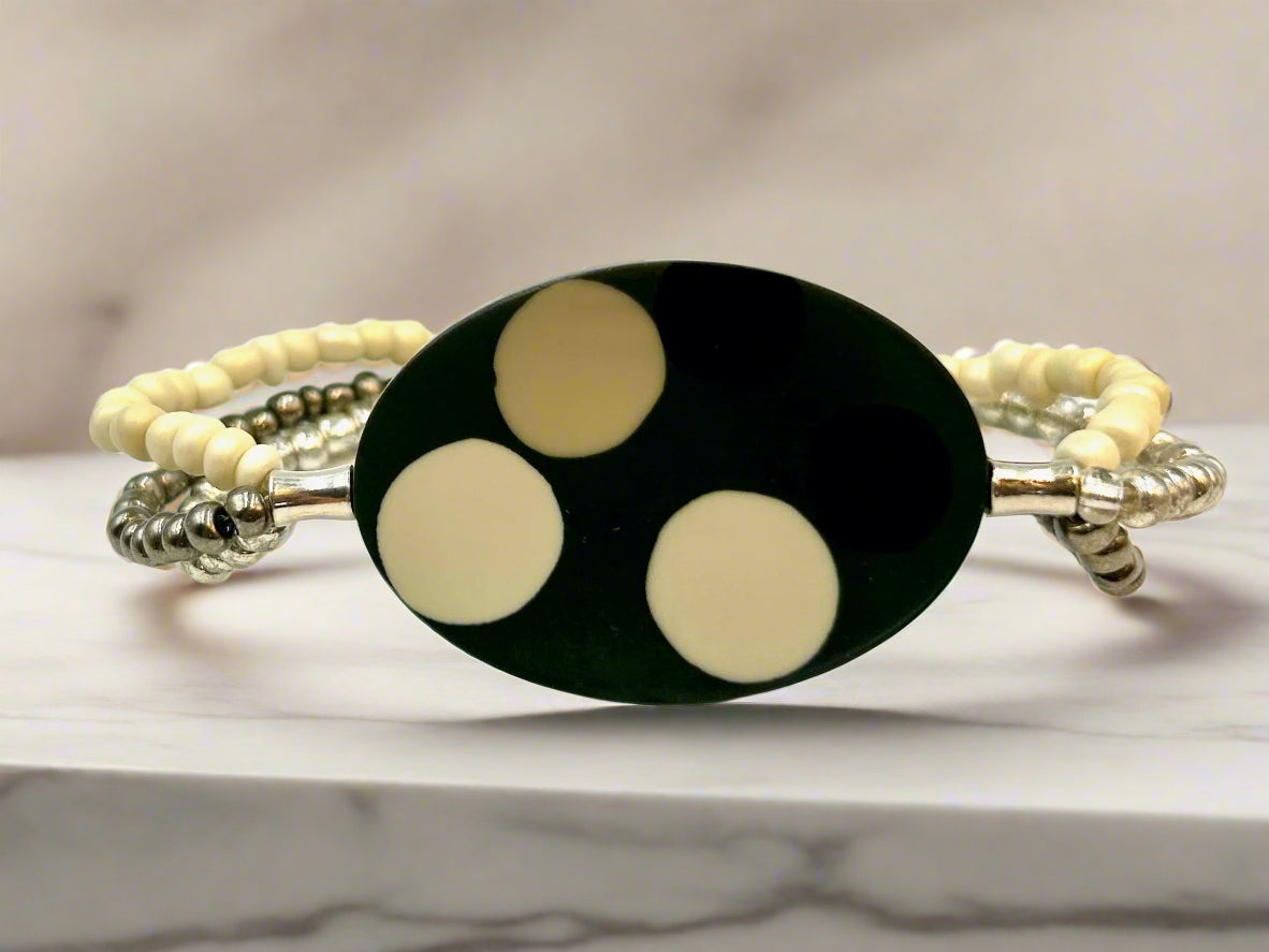 Retro Spot - 3 Piece Bracelet Set