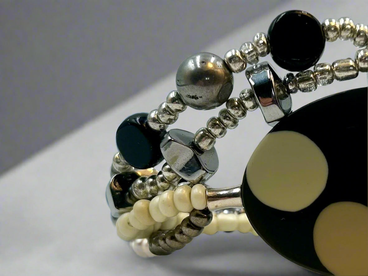 Retro Spot - 3 Piece Bracelet Set