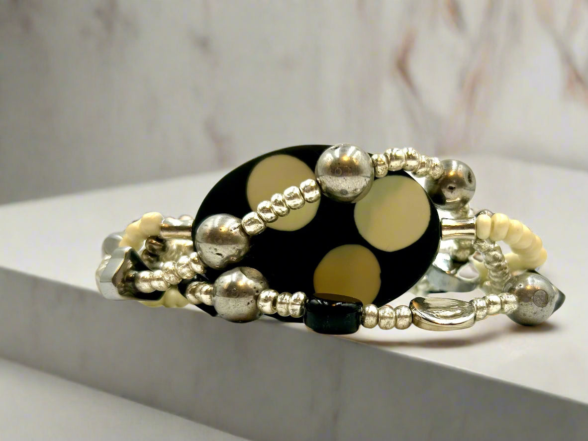 Retro Spot - 3 Piece Bracelet Set