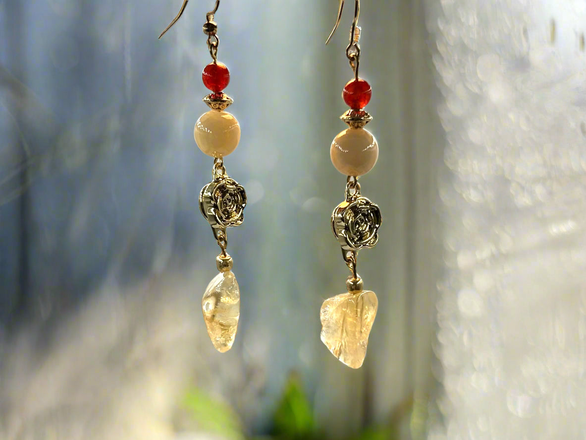 Citrus Drop - Adjustable Earrings