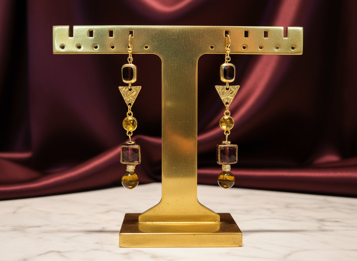 Abstract Flow - Adjustable  Earrings