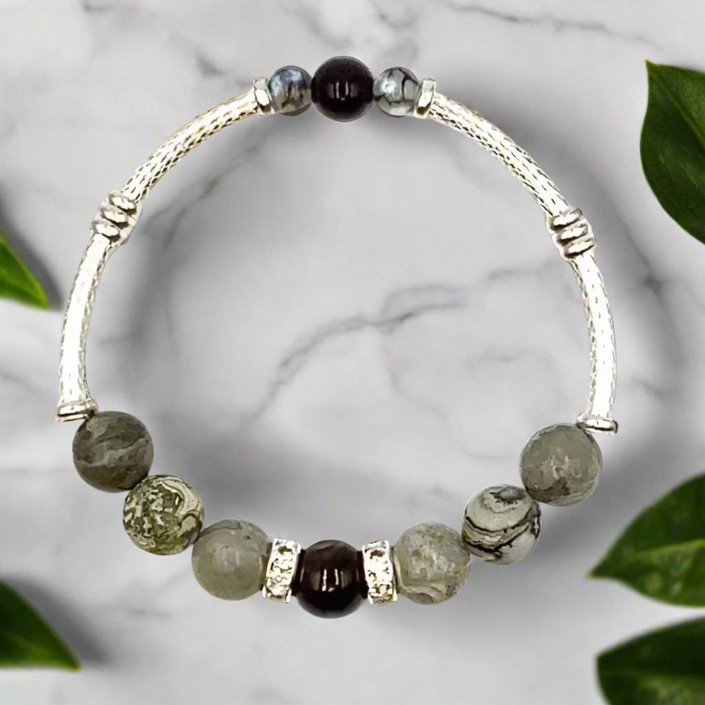 Silver Lining - Single Strand Bracelet