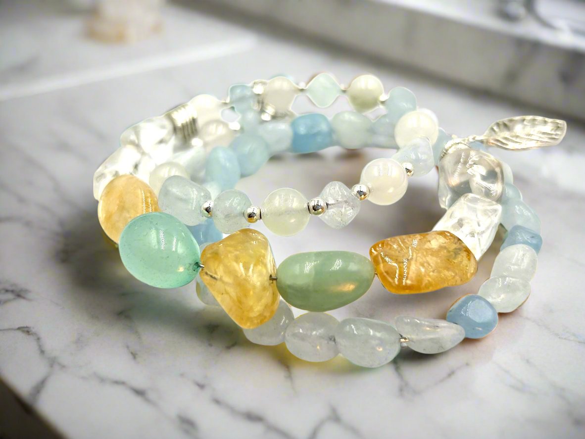 Waterfall - Memory Wrap Bracelet