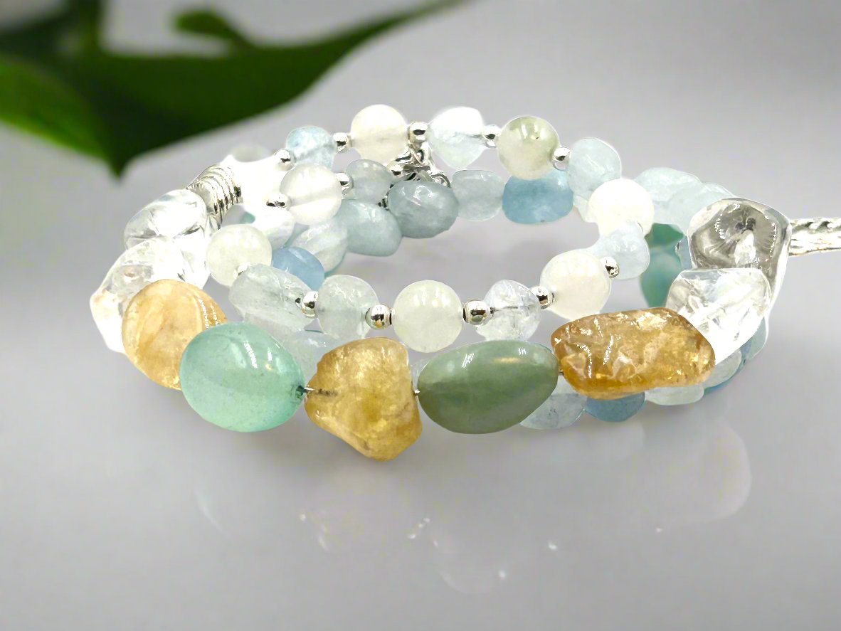 Waterfall - Memory Wrap Bracelet