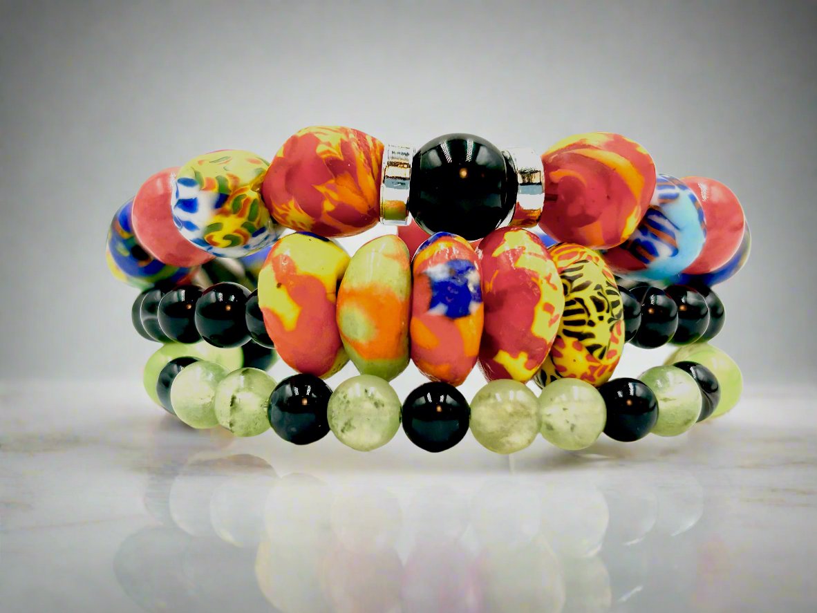 Krobo Vibe- Memory Wrap Bracelet