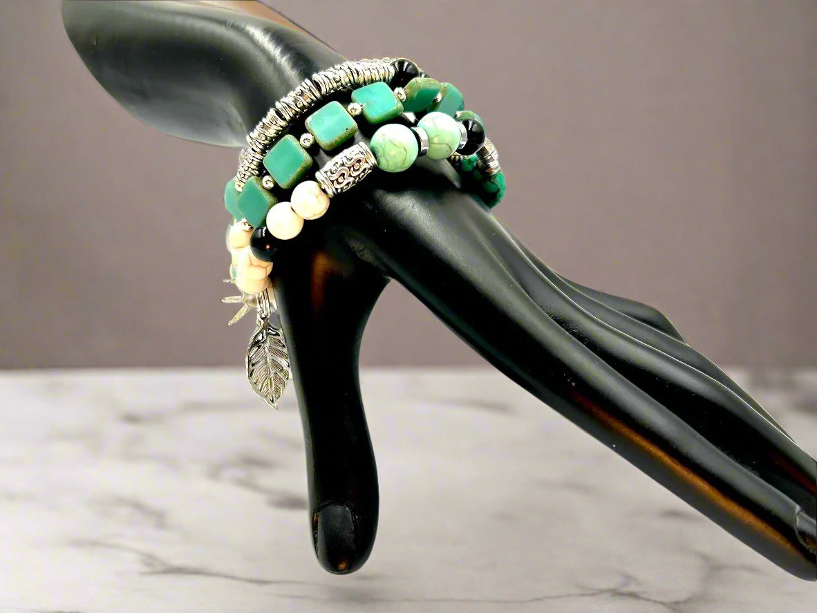Sky & Earth - Memory Wrap Bracelet