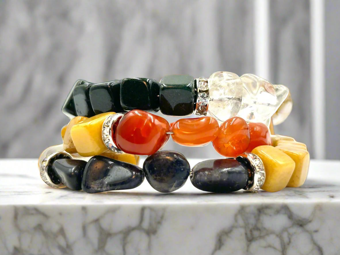 Juxtaposition - Memory Wrap Bracelet