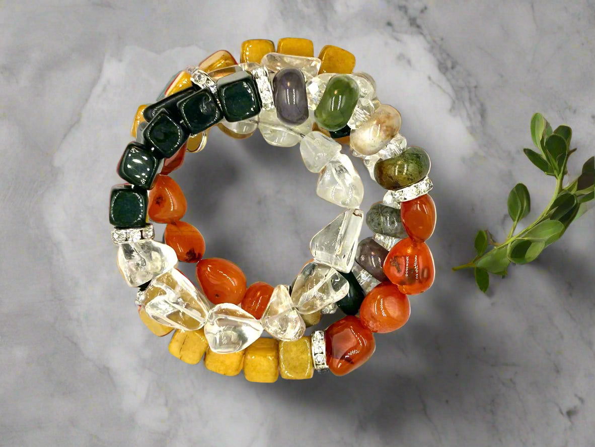 Juxtaposition - Memory Wrap Bracelet
