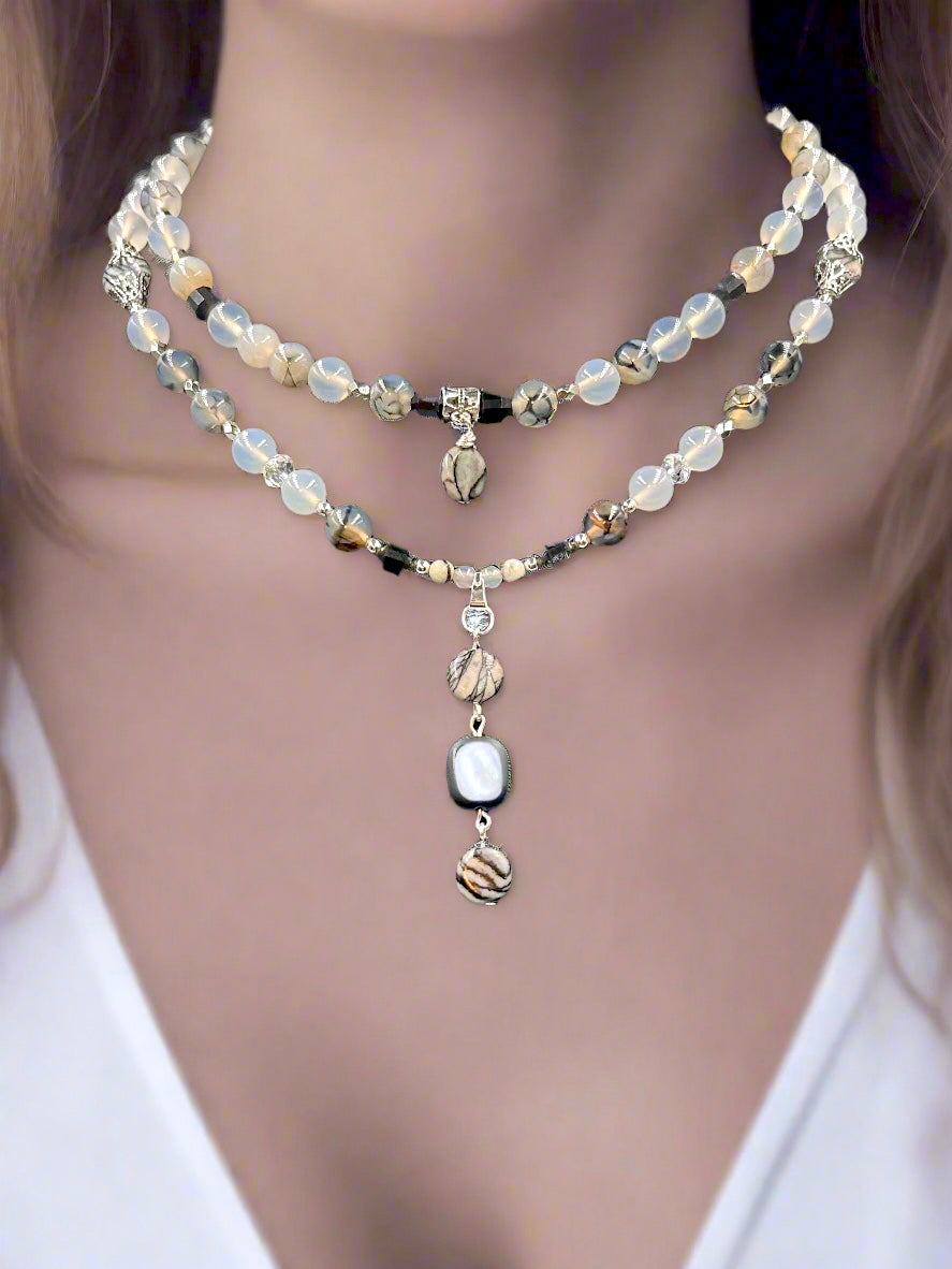 Seraphina’s Whisper - 3-Way Necklace & Bracelet