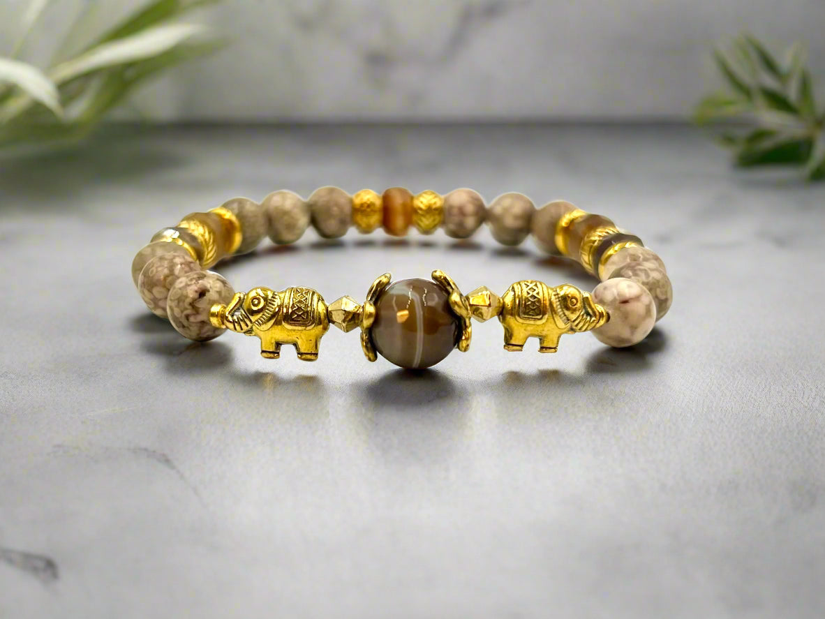 Cognac Sunrise - 3 Piece Bracelet Set