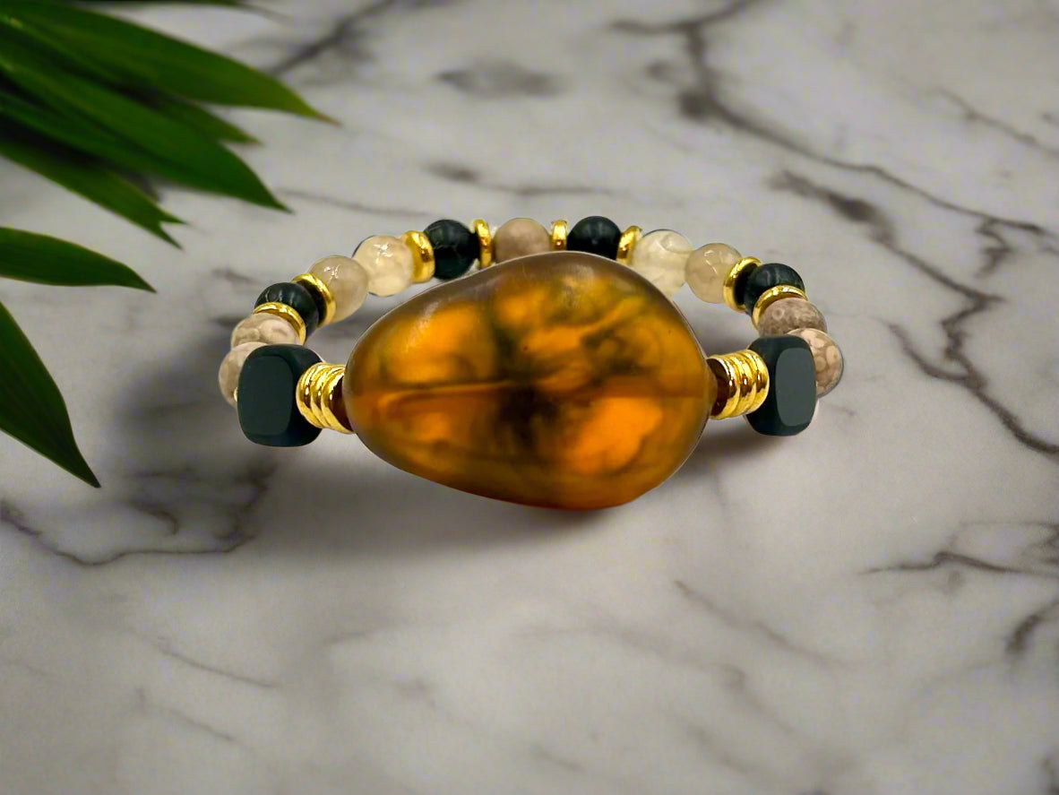 Cognac Sunrise - 3 Piece Bracelet Set