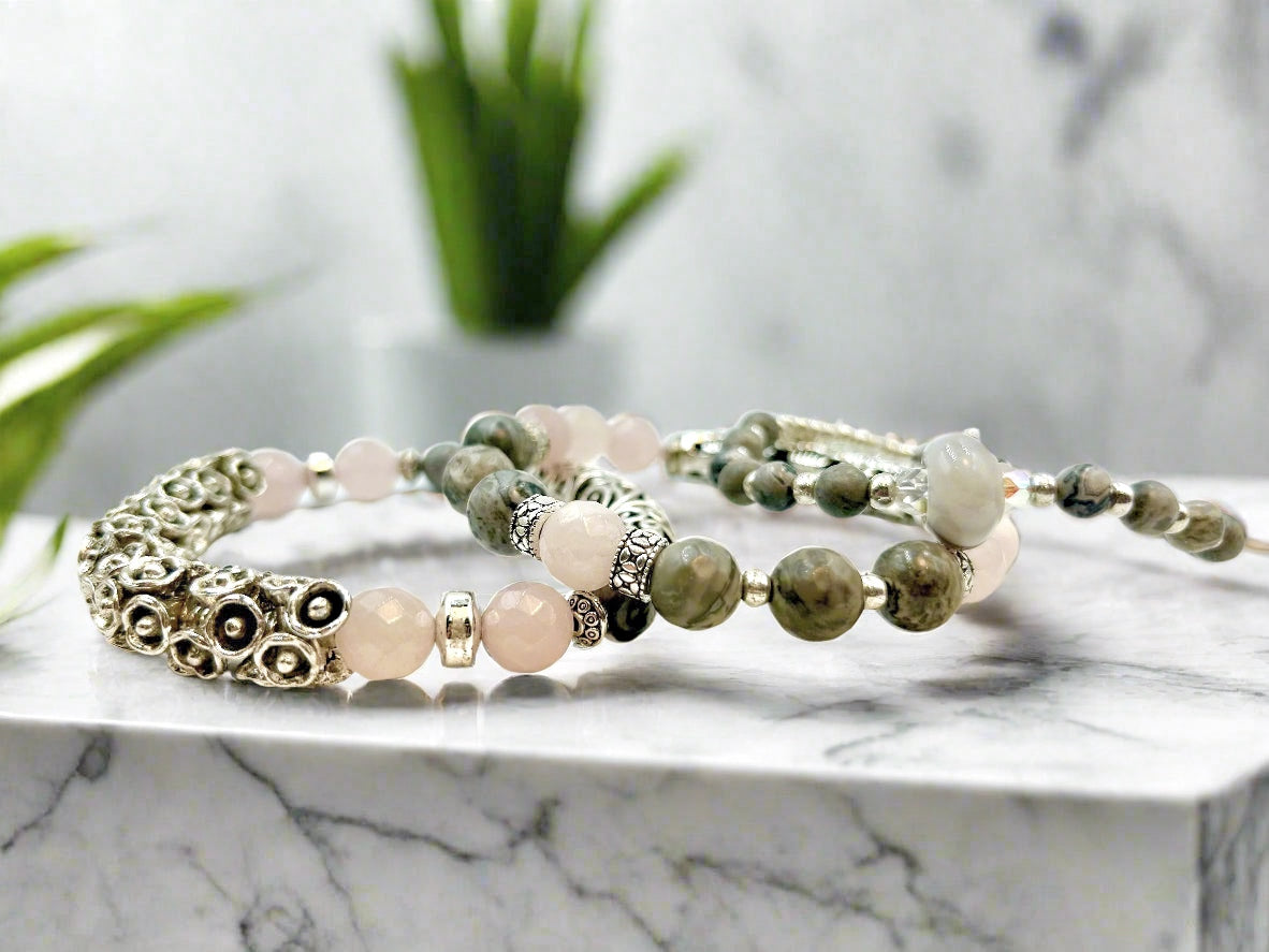 Eternal Bloom - 3 Piece Bracelet Set