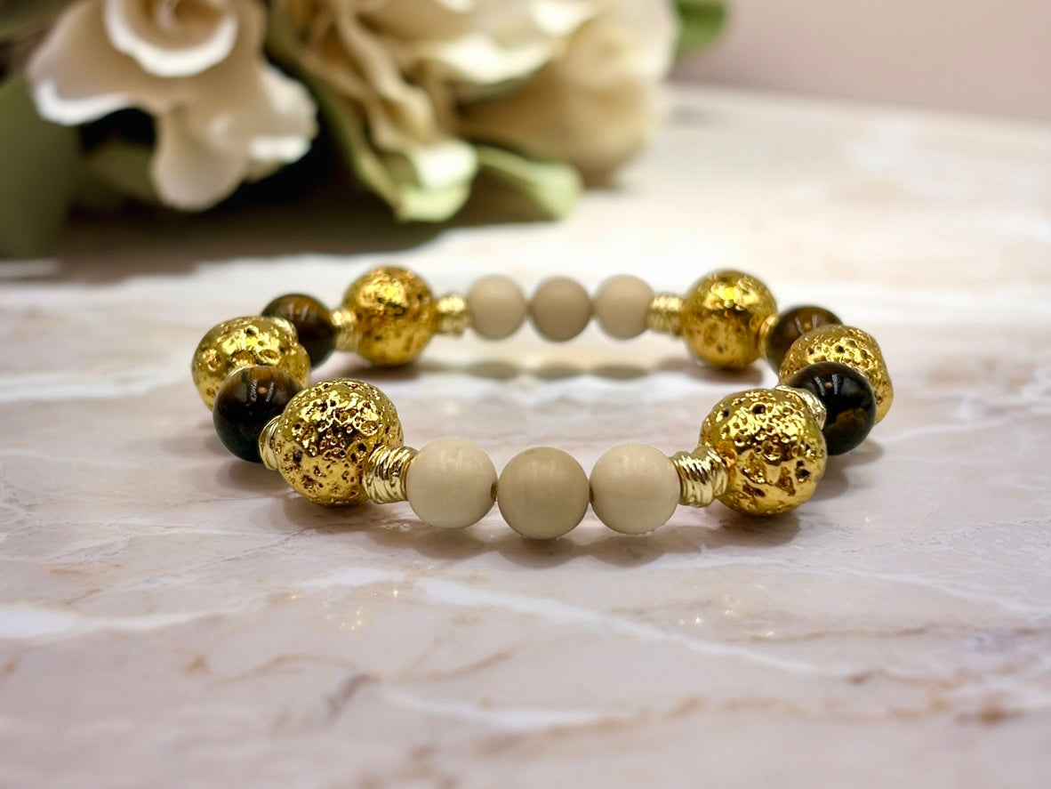 Gilded Aura - 3 Piece Bracelet Set