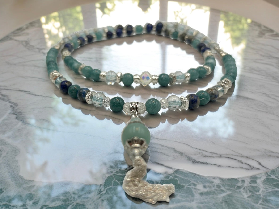 Blue Moon - 3-Way Necklace & Bracelet