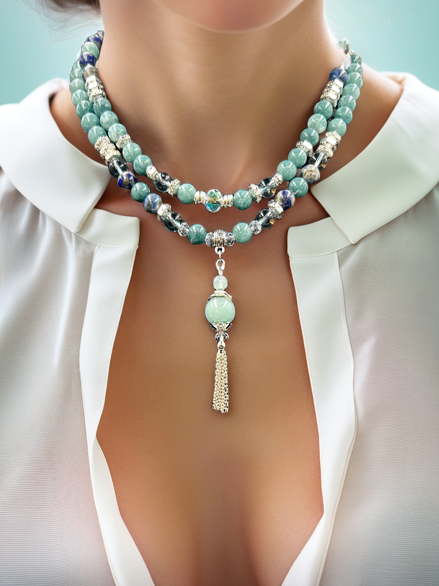 Blue Moon - 3-Way Necklace & Bracelet