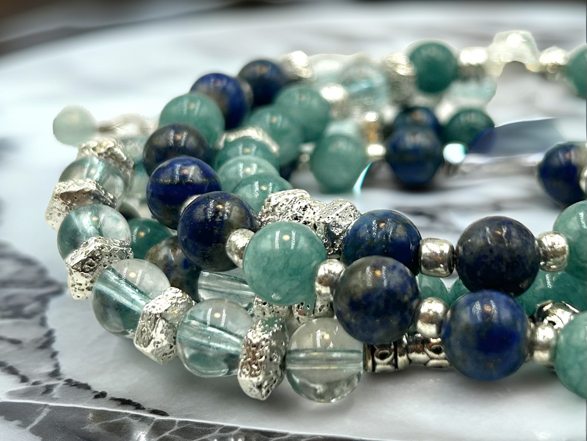 Blue Moon - 3-Way Necklace & Bracelet