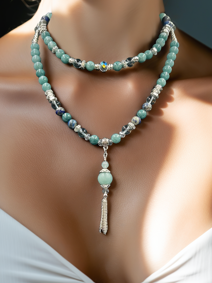Blue Moon - 3-Way Necklace & Bracelet