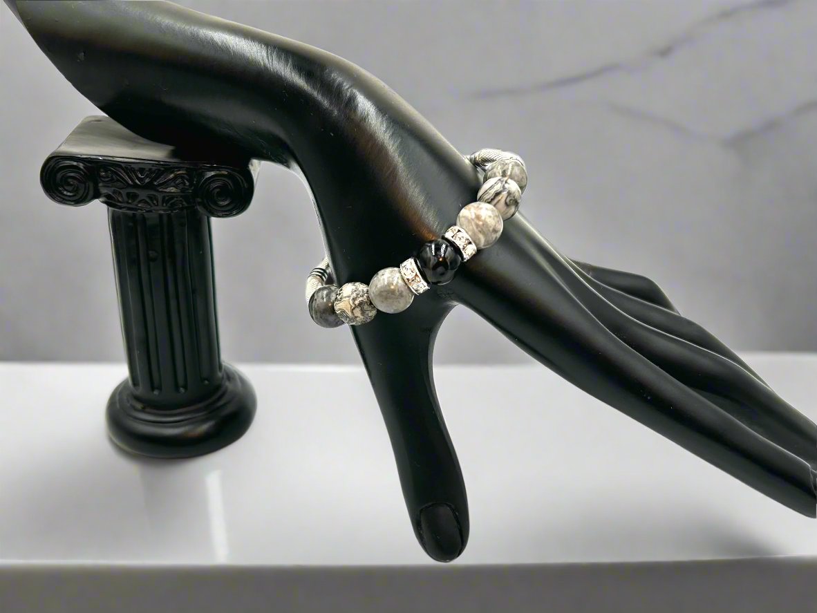 Silver Lining - Single Strand Bracelet