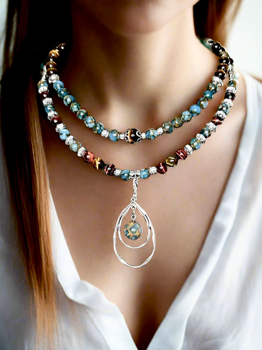 Silken Sands - 3-Way Necklace & Bracelet