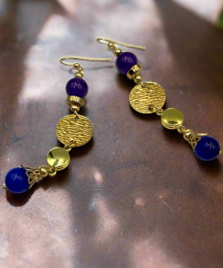 Indigo - Adjustable Earrings