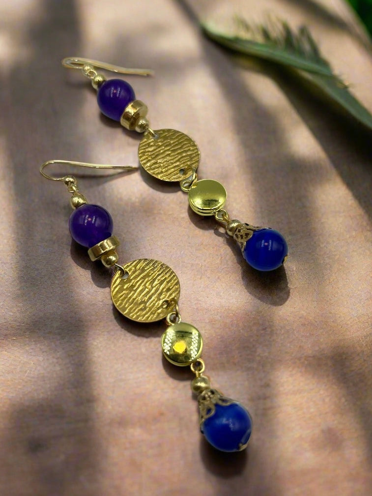 Indigo - Adjustable Earrings