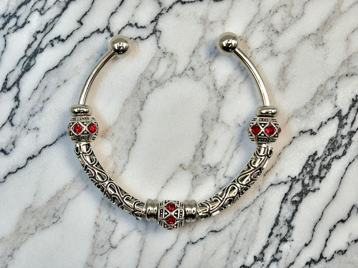 Scarlet - Single Cuff Bangle