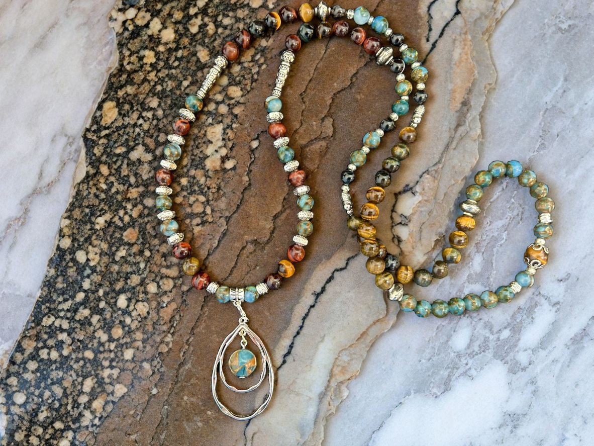 Silken Sands - 3-Way Necklace & Bracelet