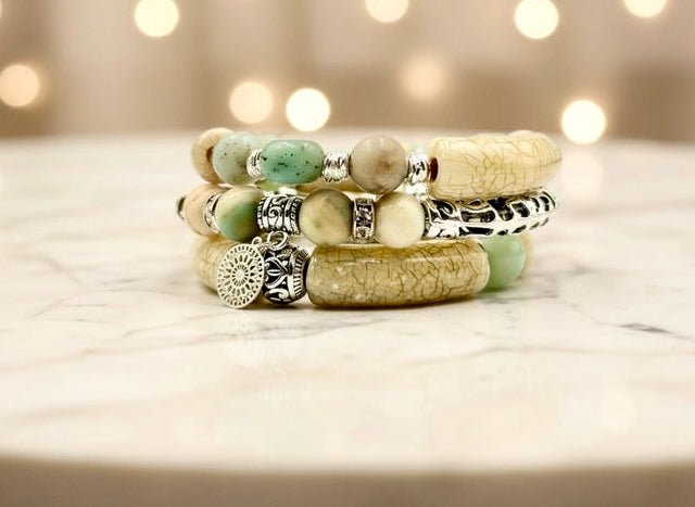 Misty Cove - 3 Piece Bracelet Set
