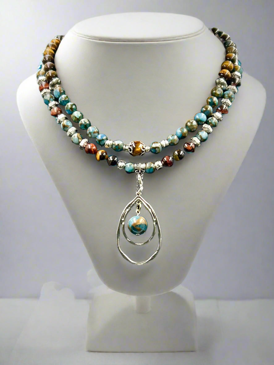 Trilogy Collection - 3 Way Stretch Necklace/Bracelets