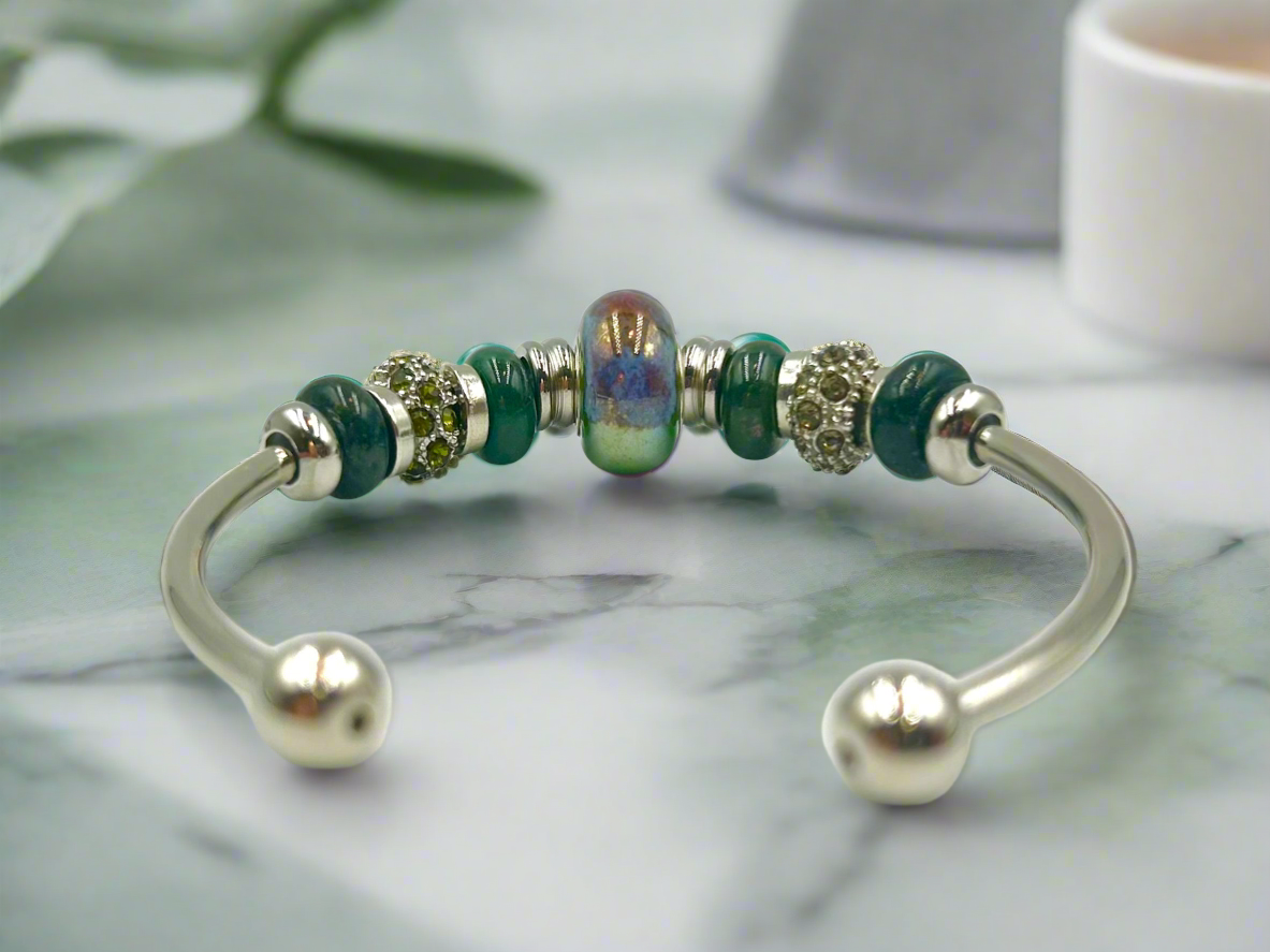 Enchanted Grove - Single Cuff Bangle