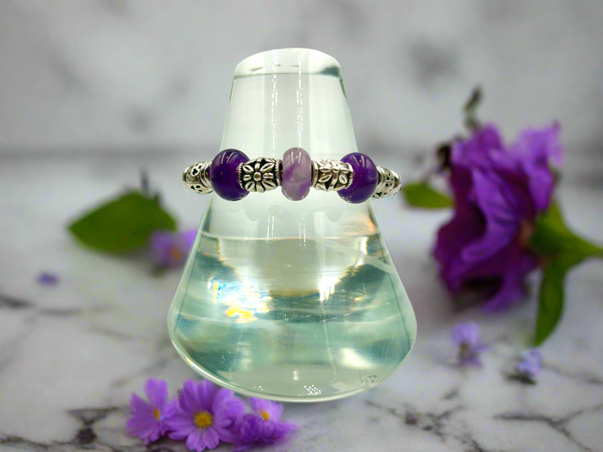 Mauve Magic - Single Cuff Bangle