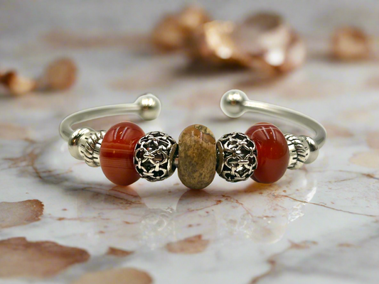 Emberglow - Single Cuff Bangle