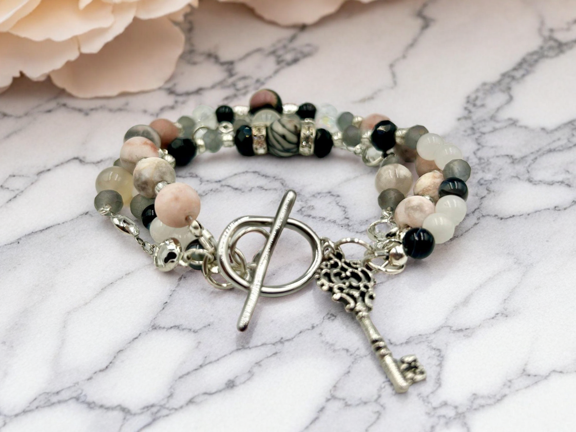 Rose Serenade - Multi Strand Bracelet