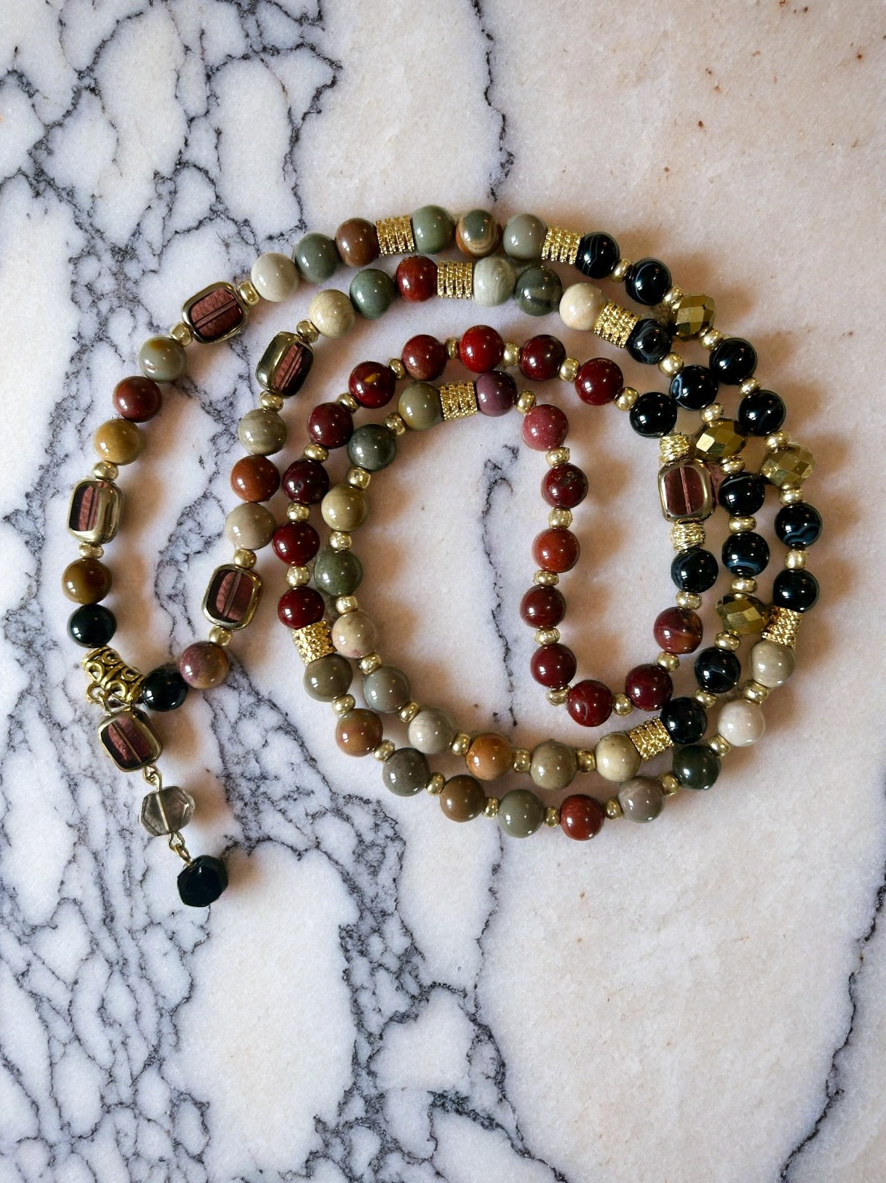 Desert Breeze - Men’s Beaded Bracelet