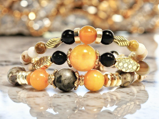 Baltic Shore  - 3 Piece Bracelet Set