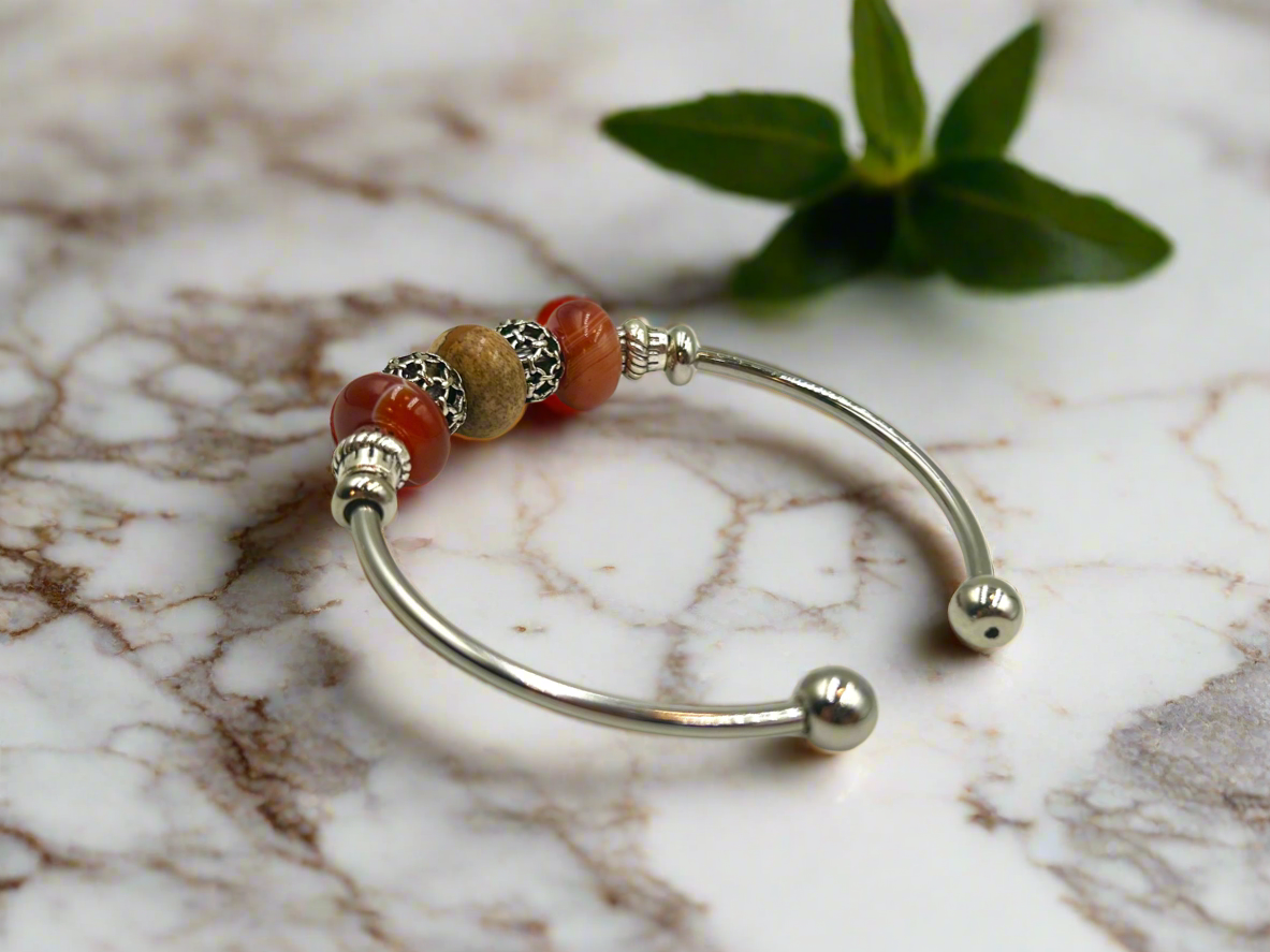 Emberglow - Single Cuff Bangle