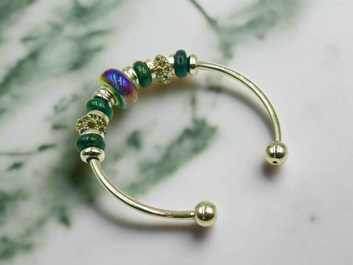 Enchanted Grove - Single Cuff Bangle