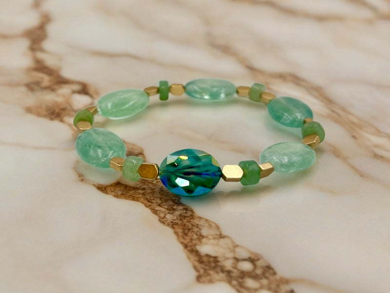 Aqua Embrace - 3 Piece Bracelet Set