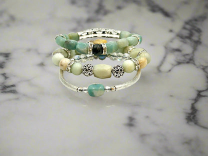 Watercolour Haze - 3 Piece Bracelet Set