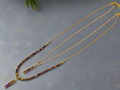 Bedazzled - Beaded Chain Necklace