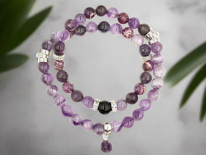 Lovely Lavender - 2-Way Necklace & Bracelet